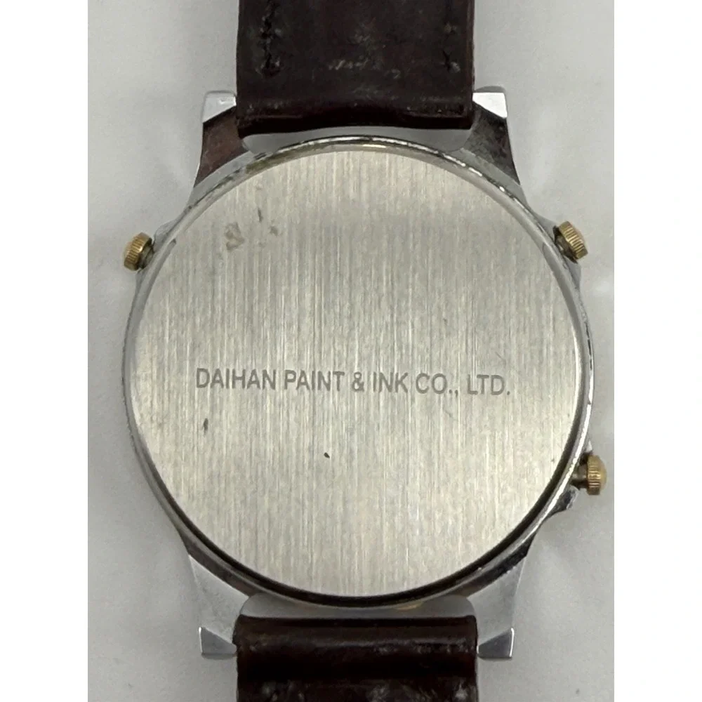 DPI Daihan‎ Paint And Ink Tri-Time New Batteries Watch 35MM 7.5